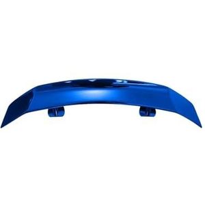 Achterspoiler Voor BMW Sedan Etc. ABS Kofferbak Achter Lip Vleugel Staart FIN Voor Universele Spoiler Accessoires Refit Dakspoiler (Kleur : Blauw)