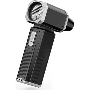 POABCVYD Elektrische ventilator, borstelloze haardroger, krachtige turbo-jetventilator, compacte luchtblazer