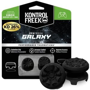 KontrolFreek FPS Freek Galaxy Zwart - Thumbsticks - Xbox Series X|S & Xbox One - Zwart - 4-prong