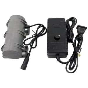 Trillingsmotor, R3650 DC 12V24V Kleine vibratiemotor Snelheidsregeling Alarmsysteem Massagetafel Stoelapparatuur, voor mechanische apparatuur(Separate Motor,12V)