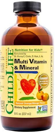 ChildLife - Multi Vitamin & Mineral - Sinaasappel/Mango Smaak - 237 ml