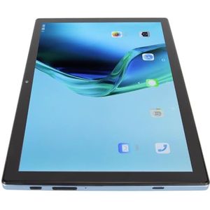 LenTLy Tablet 10,1 inch, 8 GB RAM 128 GB ROM resolutie 3200 x 1440 Octa Core-tablet van aluminiumlegering voor 8 MP achter 13 MP 4G LTE voor werk (blauw)