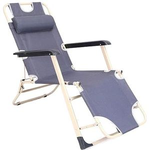 Ligstoel Tuinstoelen Recliner Strandligstoel Opvouwbare Zero Gravity Fauteuil Lichtgewicht Lounge Stoel Voor Kantoor Lunchpauze Tuinmeubelen Strandstoel