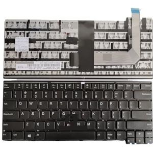 Spaans Portugees toetsenbord voor Thinkpad T470P notebook(US NoBacklit Hole)