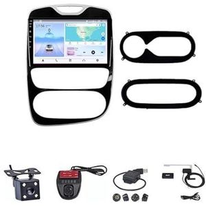 9 Inch Autoradio Voor Renault Clio 3 4 2012-2015 2016-2018 Carplay Android Navigatie GPS Bluetooth Multimedia Speler Smart Automotive Systeem(4G+WIFI 2G+32G B)