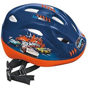 Mondo Kids' Helmets Toys-Kinderfietshelm Design Hot Wheels-28506, meerkleurig (meerkleurig), eenheidsmaat