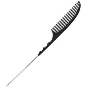 Koolstofvezel Plagen Kam Kappers Kam Scheiding Haar Pin Staart Haar Styling Tool Voor Thuis En Slaapzaal Kappers Kammen Pin Tail Koolstofvezel Plagen Accessoires