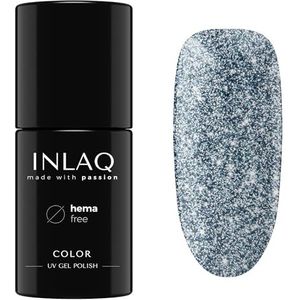 INLAQ® HEMA Free UV Gel Nagellak Glitter Shiny Signs Collectie - Gel Nagellak Free of Hema - Glitter Gellak UV Lak in Aquarius Kleuren - 6ml