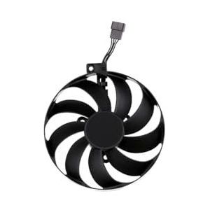 CF9010U12D 12V 0.45A Koelventilator voor ASUS voor GeForce RTX 3060 Ti 3070 3080 3090 TUF OC voor GAMING Grafische kaartkoeler(Black A-Fan)