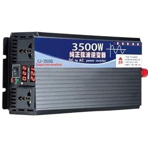 Inverter Auto-omvormer Zonne-energieomvormer Zuivere Sinusomvormer DC 12/24/48/60V/72V Naar AC 220V 110V 120V 4000W/5000W/5500W/3000W Converter(72V,220V(50HZ),Peak power 3500W)