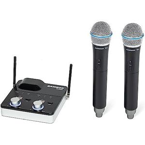 Samson Technologies Concert 288m Handheld Dual-Channel Draadloos Systeem (Band K) (SWC288MHQ8-K)