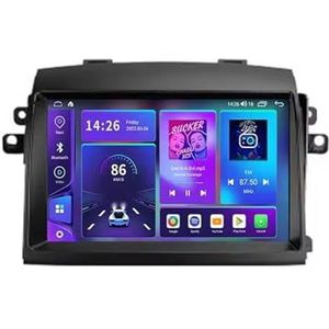 9 Inch 2 Din Android 15 Autoradio voor Toyota Sienna 2 II XL20 2003-2010 met CarPlay AHD Omgekeerd beeld Bediening op het stuur Bluetooth GPS navigatie FM Radio WiFi(C1 2+32G)