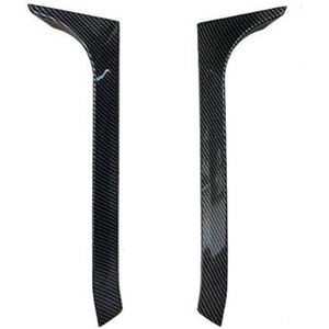 Auto Achterruit Zijspoiler Voor Vw Voor Golf 6 Voor Mk6 Voor Gti Voor Gtr Voor Gtd 2008 2009 2010 2011 2012 Auto Achterspoilers Achterruit Vleugels Canards(Carbon Fiber)