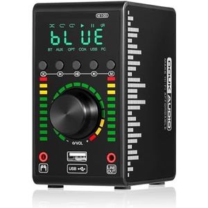 Versterker, Audio Mini Digitale Versterker COAX/OPT Geïntegreerde 5.0 Amp Thuis/Auto/Marine Audio Amp USB Speler 24B/192K