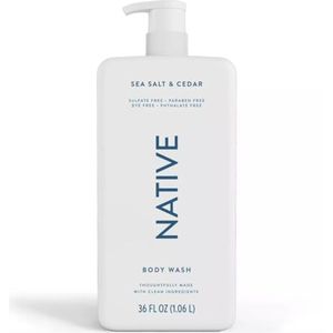 Native Zeezout & Ceder Body Wash (1000 ml)