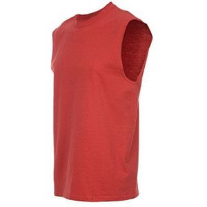 Fruit of the Loom sportief herenhemd - rood - XX-Large