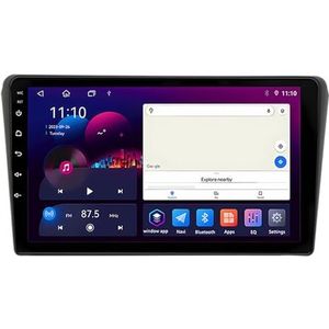 Android 14 GPS Navigation Stereo voor Toyota Avensis 2002-2008 9 Inch 2 Din Car Stereo Radio met CarPlay AHD Omgekeerd beeld Bedieningselementen op het stuur Bluetooth(B,S1 1G+32G)