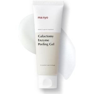 ma:nyo Galactomy Enzyme Peeling Gel | Zachte exfoliator voor een gladde en stralende huid | Verwijdert dode huid en onzuiverheden | Geschikt voor alle huidtypen, Koreaanse huidverzorging | 75 ml