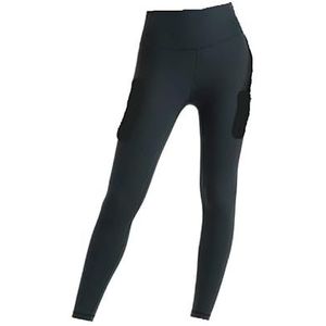 High Waist Yoga Leggings for Women Tummy Control Workout Compression Pants Moisture-Wicking Stretchy Gym Running Activewear Seamless Squat-Proof High-Rise Leggings(Dark grey_S 3PCS)