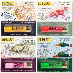 BALMSHOT Lip Balm 4 Pack