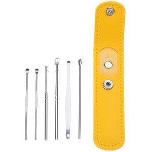 Oor Curette Oorsmeer Remover Tool Met Een Opbergdoos Oor Pick Oorsmeer Removal Set Oor Tool Set Spiralen Oor
