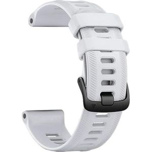 INEOUT Tweekleurige sport siliconen band compatibel met Garmin Forerunner 965 955 Solar 945 935 745 22 mm horlogeband vervangende polsband armband (Color : White, Size : For Forerunner 935)