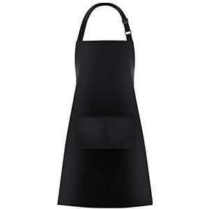 Jubatus Schorten met 2 zakken, 2 stuks, zwart,