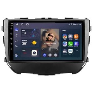 Android 12 Multimedia Stereo Video Speler Voor Suzuki Vitara Brezza 2016-2018 Ondersteunt Car-play Android Auto/Bluetooth/FM AM RDS DAB+ Radio/Stuurbediening(4 Core 1G+16G)