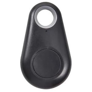 Pet Smart GPS Tracker Mini - Verloren Waterdichte Bluetooth Locator Tracer for Huisdier Kat Kinderen Auto Portemonnee Sleutel Halsband Accessoires(Black)