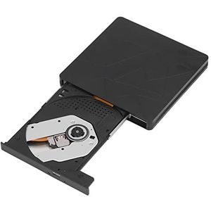 Externe Dvd-drive, USB 3.0 Draagbare Cd/dvd +/-rw-drive/dvd-speler, Spider Texture Cd-rom-brander voor Laptop voor