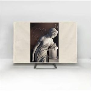 WLTYSM TV Cover Display stofkap TV Stofkap Doek 32-75 Inch Valuta Eenvoudige en Moderne TV Display Beschermers (11.3"")