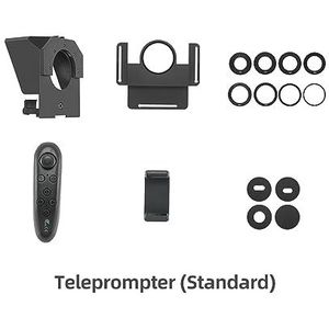 Teleprompter, Opname Mini Teleprompter Draagbare Inscriber Mobiele Teleprompter Artefact Video Met Afstandsbediening for Live, Online onderwijs livestreaming(1)