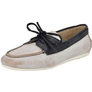 Nine West Dames jachtschoen, wit/blauw Multi 142, 41 EU, Wit Blauw Multi 142, 41 EU