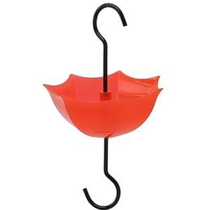 HUSHUI Hummingbird Feeder Guard, Semi-transparante Hummingbird Moat Accessoirehaken met Grote Capaciteit (Model B uitgebreid)