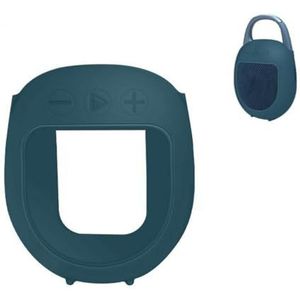 Speaker beschermhoes voor CLIP 5 Siliconen beschermhoes voor CLIP5 Speaker Valbestendig Schokbestendig Soft Shell (Blauw)