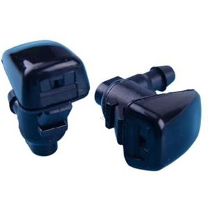 Autovoorruit Mondstuk Voor Ford 2 X Sproeierkop Zwarte Auto Voorruit Ruitensproeier Ruitenwisser Watersproeikop Jet