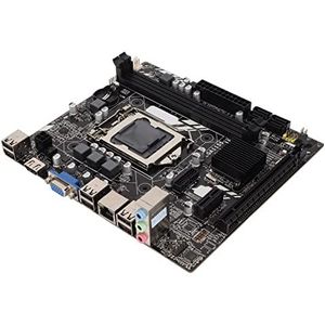 Desktop Moederbord, 100M Netwerkkaart Dual Channel DDR3 Geheugen Computer Moederbord Hoge Snelheid Voor Thuiskantoor