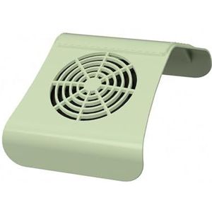 Nagelstofzuiger, 80W nagelstofafscheider met twee ventilatoren Stofzuiger Manicure Machine Tools Sterke Power Nail Art Tool Nagelstofzuiger voor salon & thuis(Green)