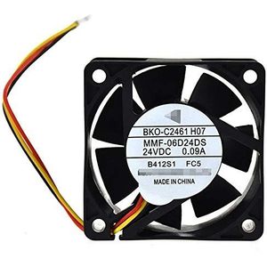MMF-06D24DS-FC5 DC24V 0.09A BKO-C2461H07 6025 inverter cooling fan