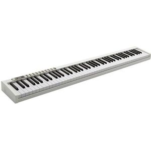 student elektronisch toetsenbord Draagbare Opvouwbare Elektronische Piano Elektronische Piano Met 88 Toetsen, Handgerolde Elektronische Piano (Color : White)
