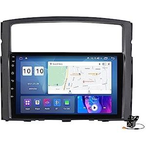 Autoradio voor M-itsubishi Pajero 2006-2014 GPS-navigatie 9In Touchscreen Android 14 mediaspeler Video-ontvanger Ondersteuning Wifi 4G DSP Carplay,M100s