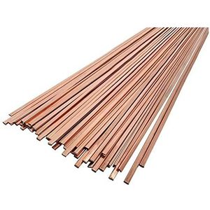 Plastic lasstaven, Fosforkoper platte soldeerdraad 1,3 x 3,2 x 500 mm for airconditioning en koelkast, 10-20 stuks(20PCS)