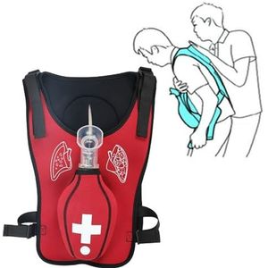 anti-verstikkingsapparaat, For demonstratie van volwassenen/kinderen, draagbaar model for het lesgeven in cardiopulmonale reanimatie for volwassenen, Chi(Red)