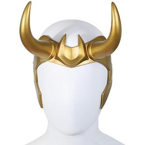 Loki hoorns cosplay superheld Loki helm Loki kroonmasker kostuum rekwisieten carnaval nacht cosplay kostuums rekwisieten