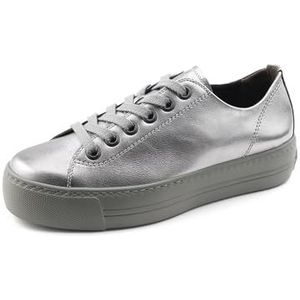 Paul Green Lage sneakers voor dames, grijs 72x, 40 EU