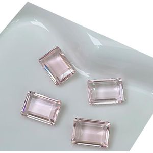 10 Stuks Art Strass Rechthoekige Crystal Art Decoraties Voor Acryl Nagels