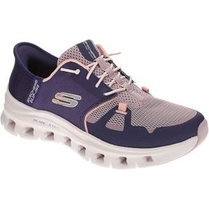 Skechers - GLIDE-STEP PRO - Slip-on Sneakers - Paars/Roze - Vrijetijdsschoen met Comfortabele Hielkussenfunctie