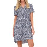 Onlzally - Korte Jurk - Viscose - Mini-lengte - V-Hals - Korte Mouwen