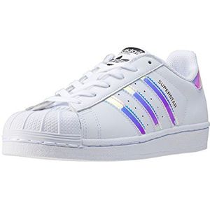 adidas Superstar Sneakers uniseks-volwassene, Wit Ftwr White Ftwr White Metallic Silver Sld, 36 EU