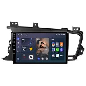 Android 12 Multimedia Stereo Video Speler Voor KIA Optima K5 2011-2015 Ondersteunt Car-play Android Auto/Bluetooth/FM AM RDS DAB+ Radio/Stuurbediening(8 Core 2G+32G)